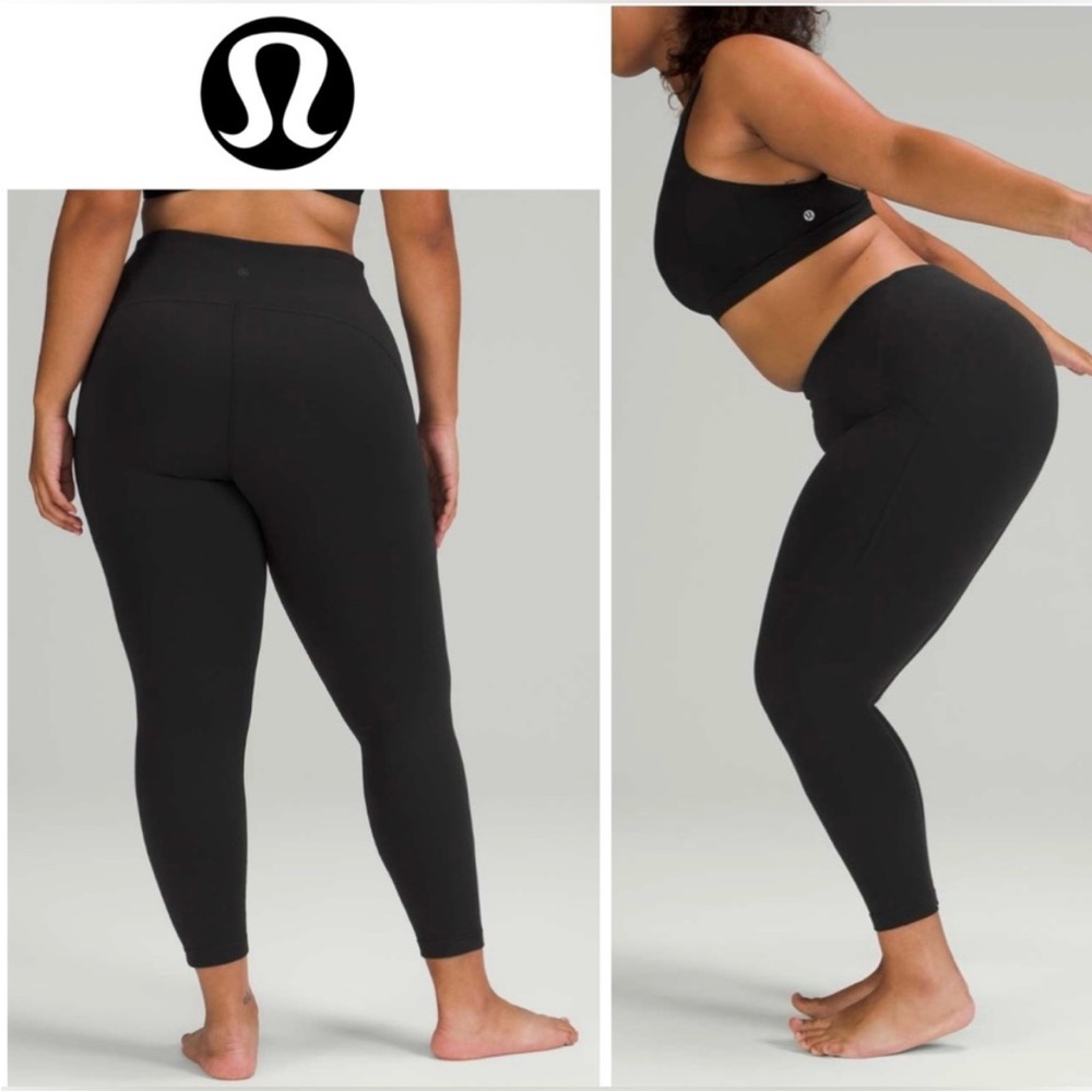 Lululemon Sz 8 Instill High-Rise Tight 25" in Black Size 8